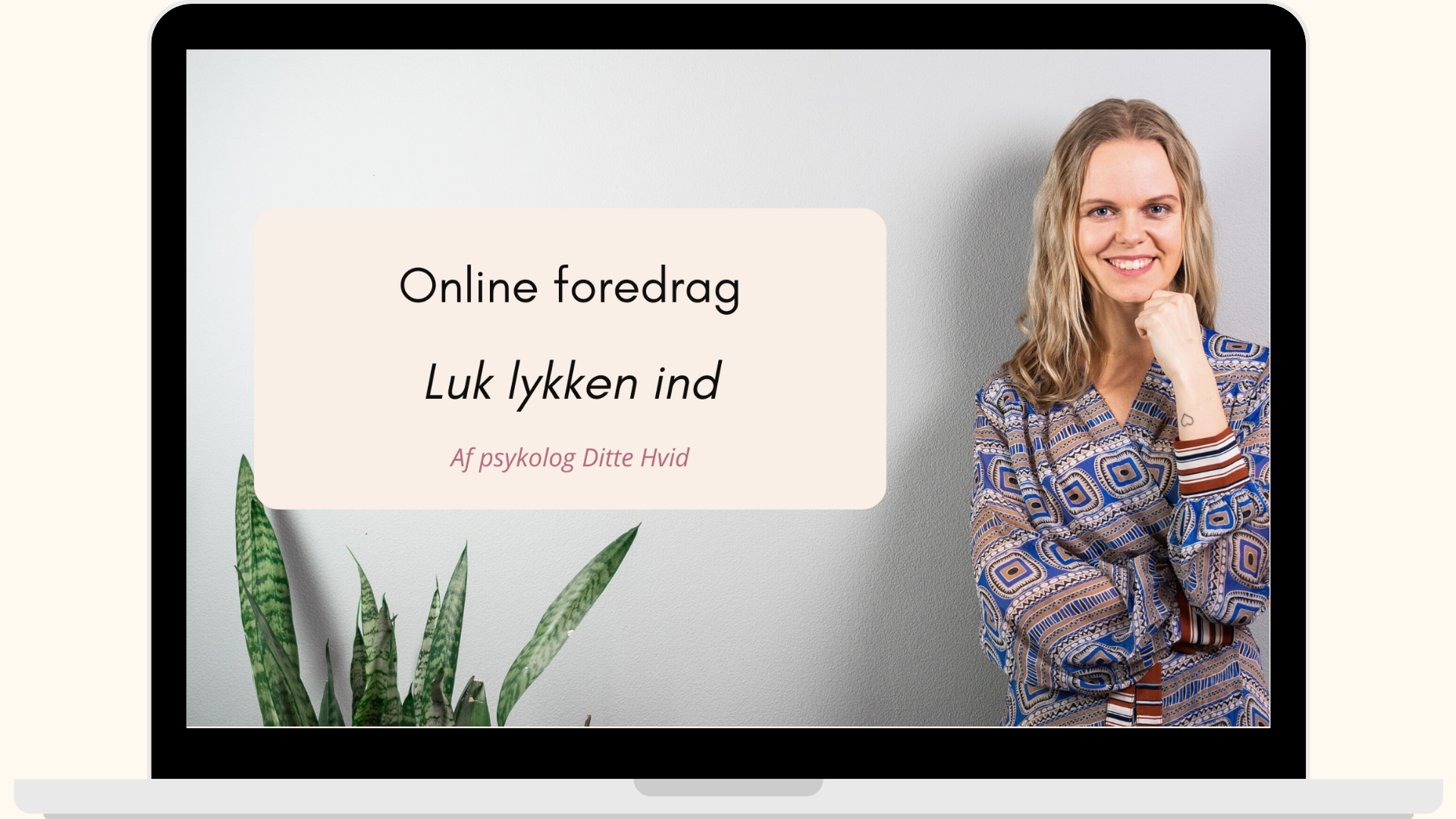 Online fordrag luk lykken ind